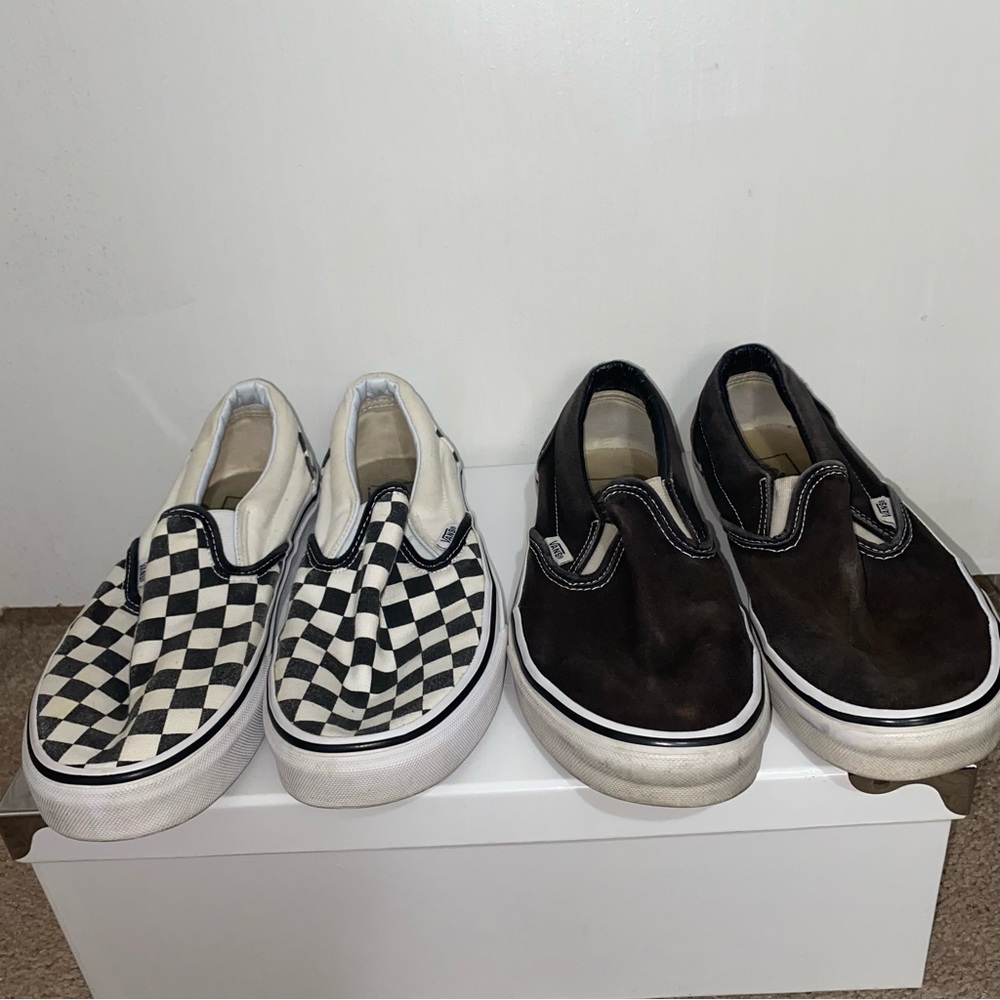 Vans slip on